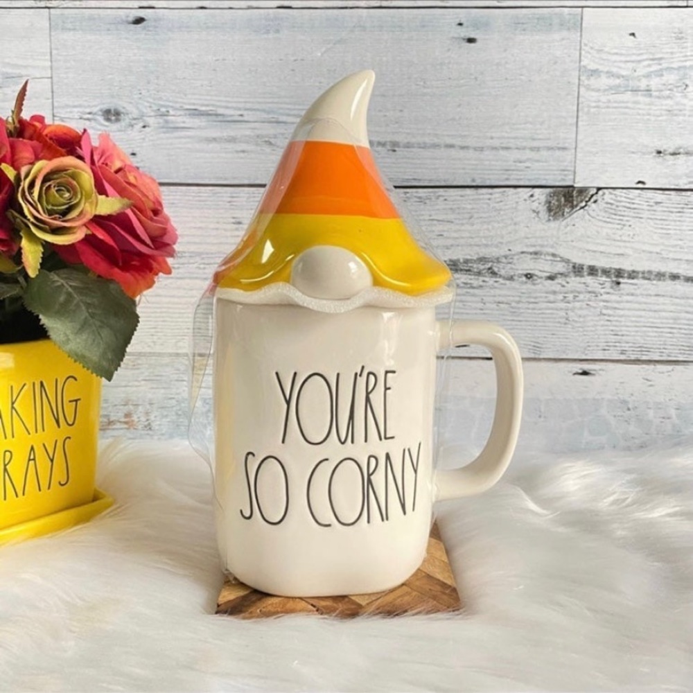 Rae Dunn You’re So Corny Figural Mug